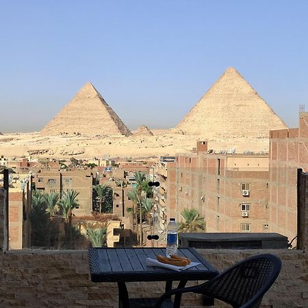 Piramide De Giza View Inn Kafret el-Gabal Kültér fotó